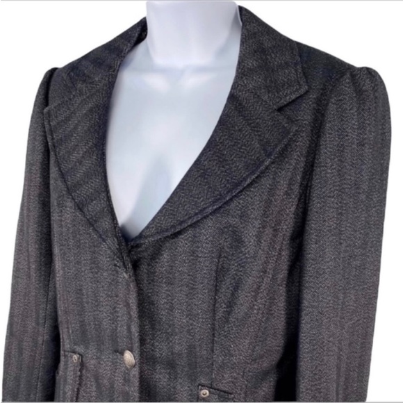 ATELIER striped floral lined jacket 6 - Picture 6 of 11